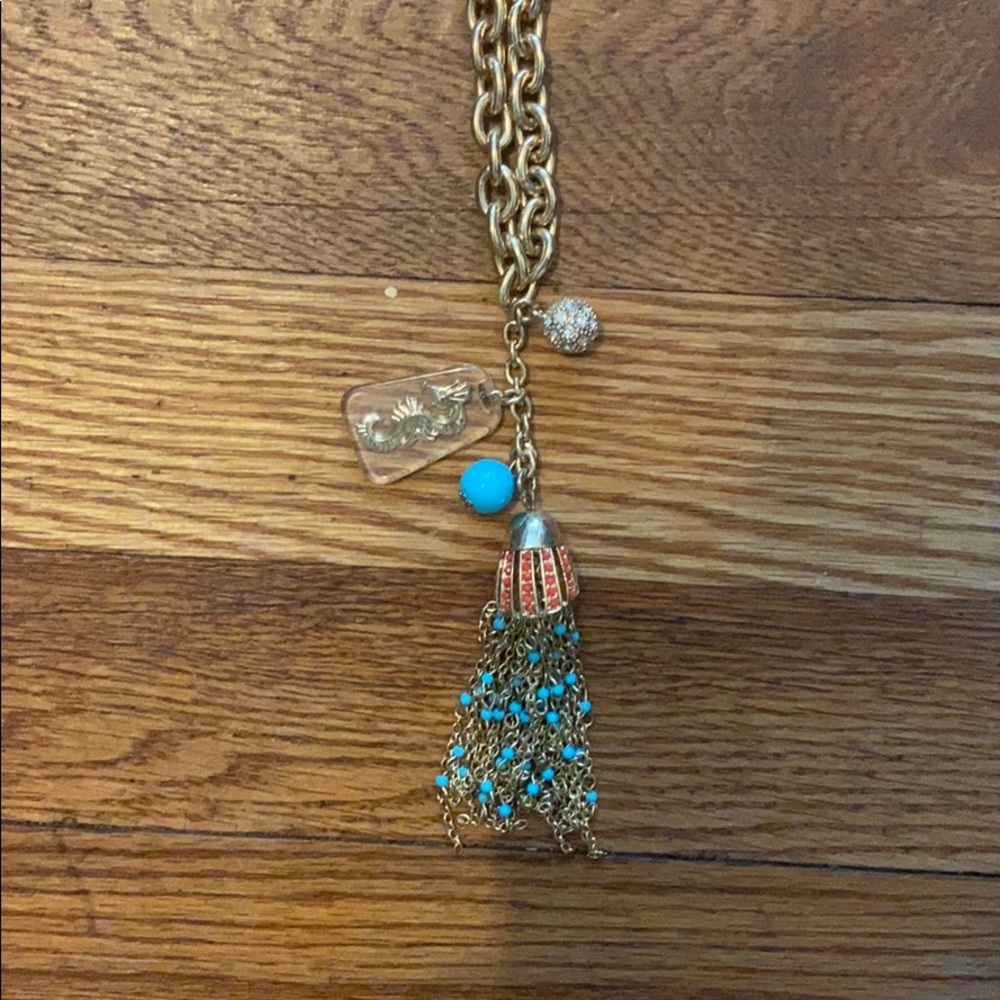 NWOT! Lilly Pulitzer Jellyfish/Seahorse Necklace